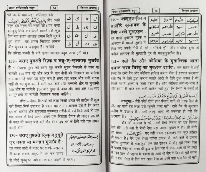 Shama Shabistan E Raza Hindi pdf download Amliyat Taweez - Image 3
