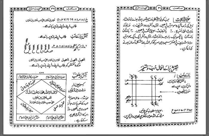 Amliyat e Ashrafi pdf download Urdu Taweez jinnat Rohani ilaj Naqsh - Image 2